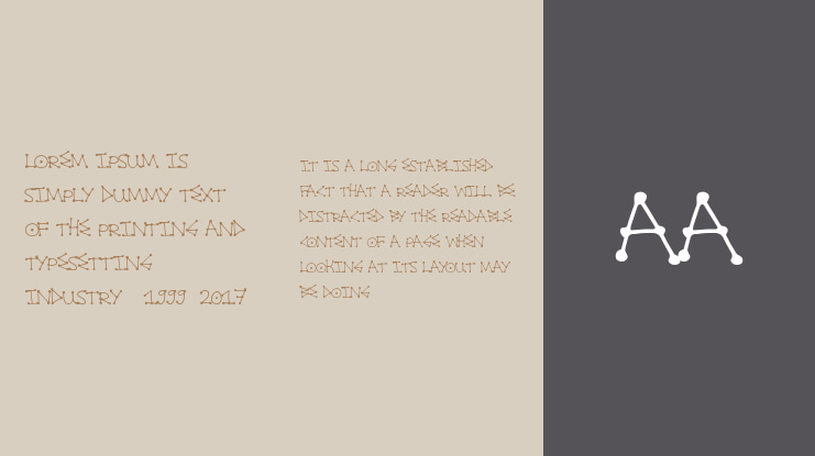DotLine Font