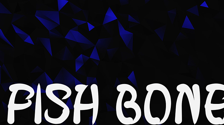 FISH BONE Font Family