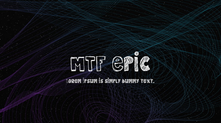MTF Epic Font