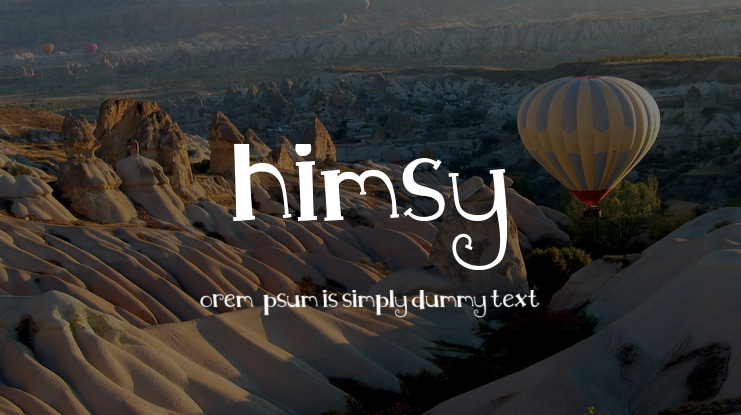 MTF Whimsy Font