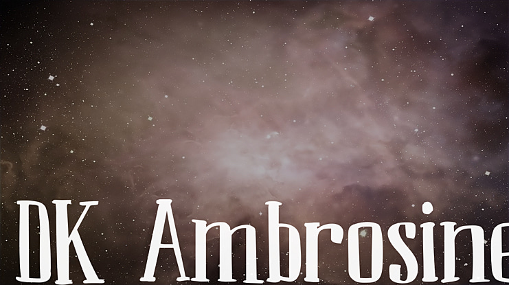 DK Ambrosine Font