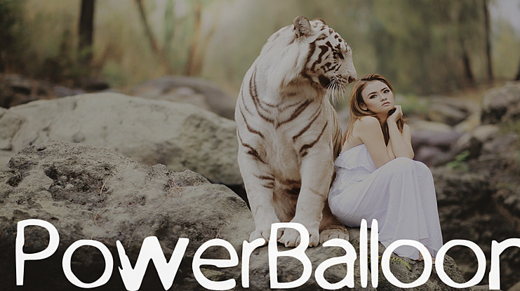 PowerBalloon Font