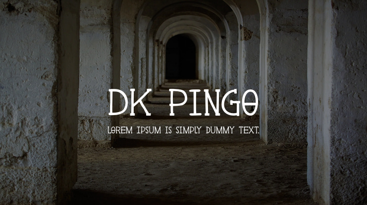 DK Pingo Font
