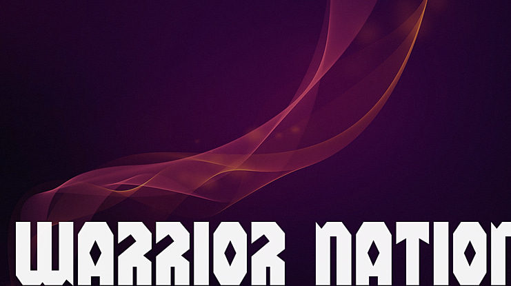 Warrior Nation Font Family