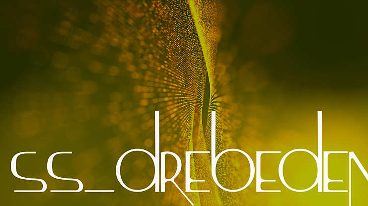 ss_drebeden Font