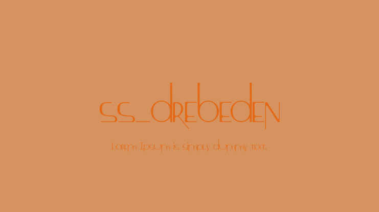 ss_drebeden Font