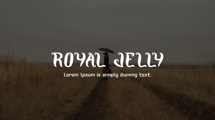 ROYAL JELLY Font Family