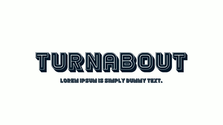 Turnabout Font