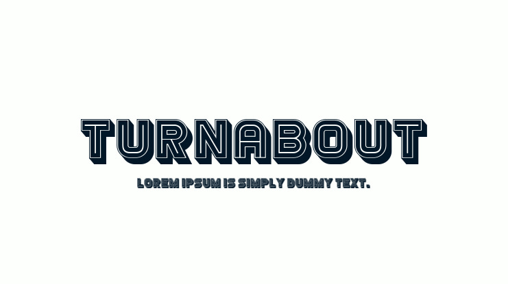 Turnabout Font