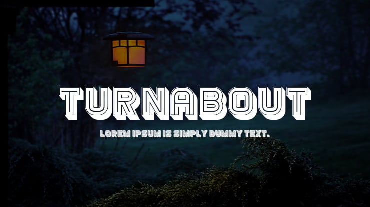 Turnabout Font