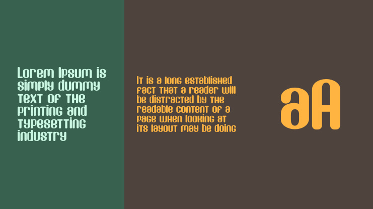 Donaldson demo Font Family