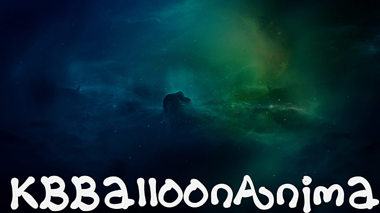 KBBalloonAnimal Font