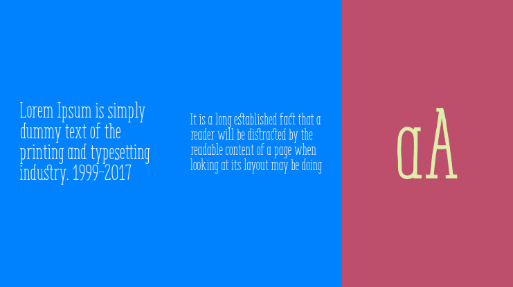 Enyo Slab Font Family