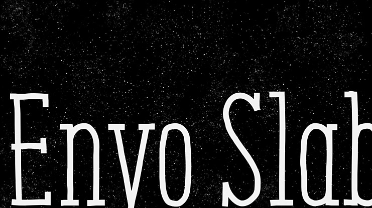 Enyo Slab Font Family