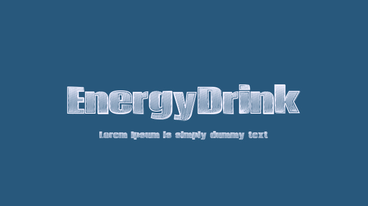 EnergyDrink Font
