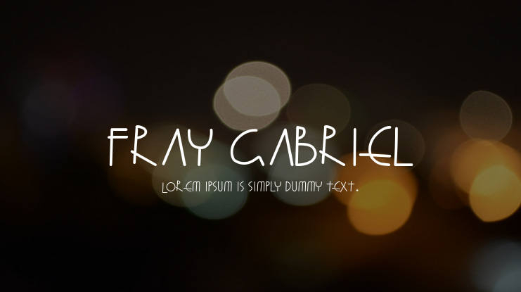 Fray Gabriel Font