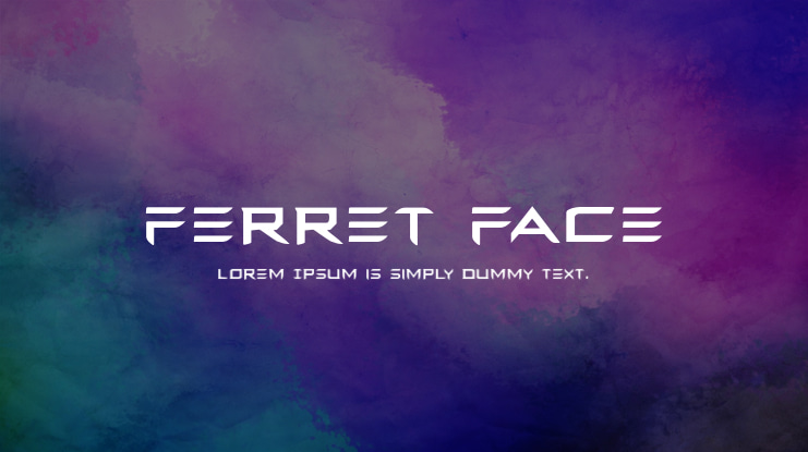Ferret Face Font Family