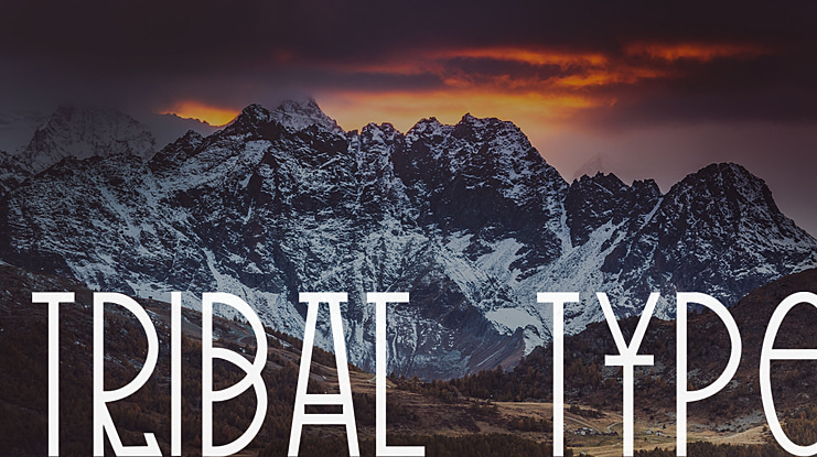 Tribal Type Font