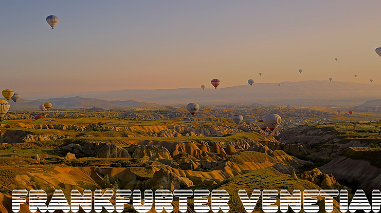 Frankfurter Venetian Font