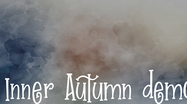 Inner Autumn demo Font