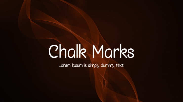 Chalk Marks Font Family