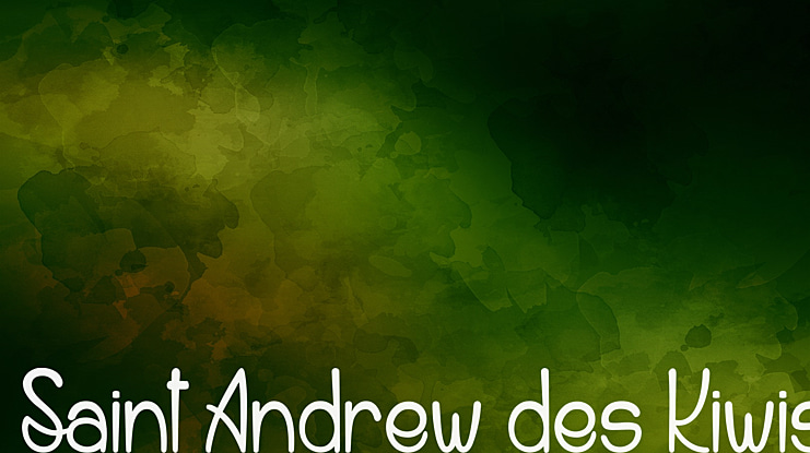 Saint Andrew des Kiwis Font