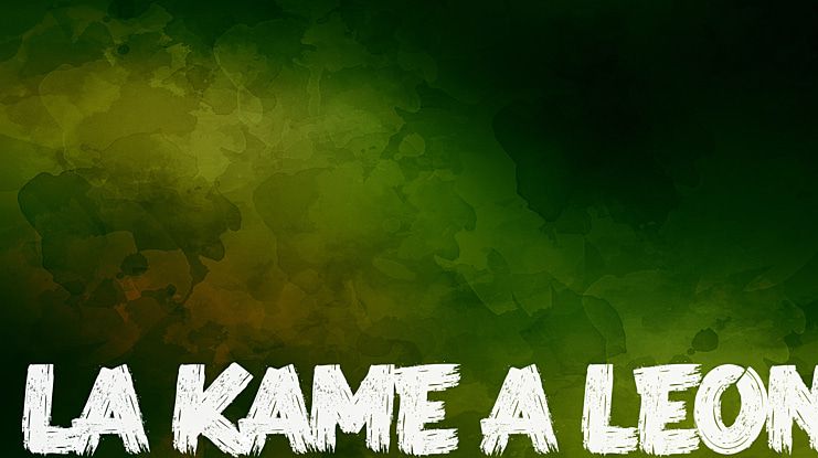 LA KAME A LEON Font