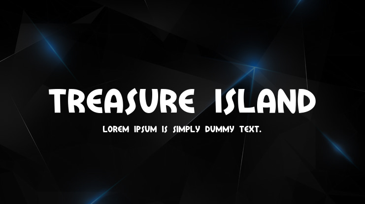 Treasure Island Font