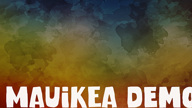 MAUIKEA Demo Font