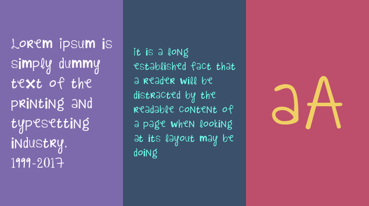 KG Alphabet Regurgitation Font