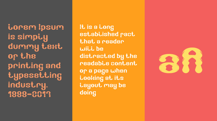 WATER DROP Font Family