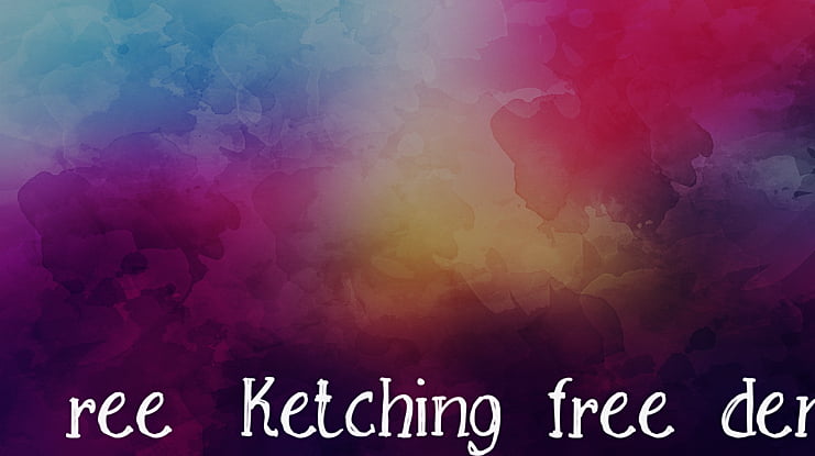 Free Sketching_free-demo Font