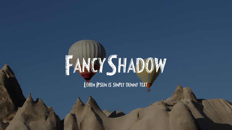 FancyShadow Font