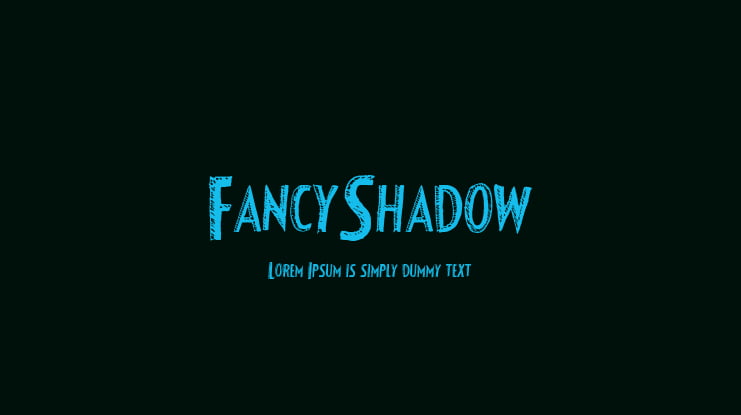 FancyShadow Font