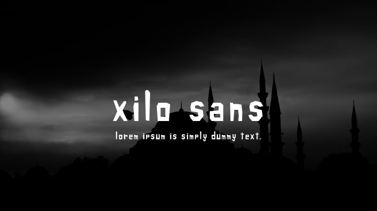 xilo-sans Font