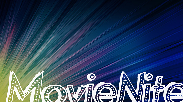 MovieNite Font