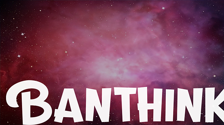Banthink Font