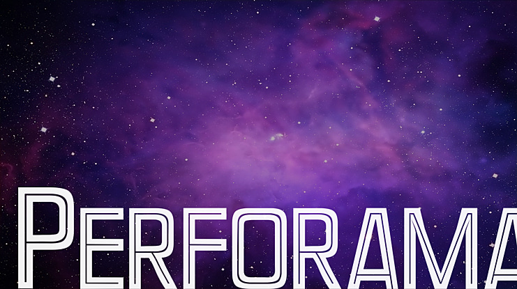 Perforama Font Family