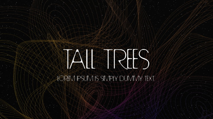 Tall Trees Font
