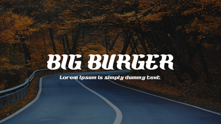 BIG BURGER Font