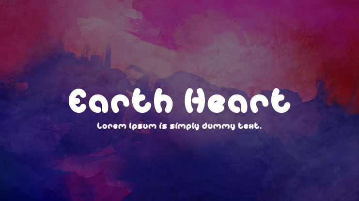 Earth Heart Font Family