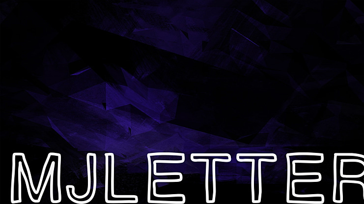 MJletter Font Family