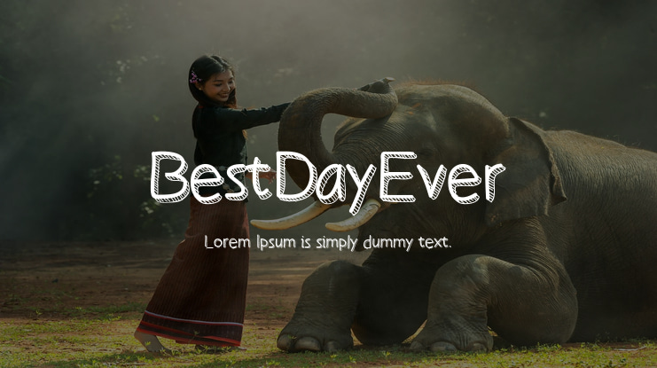 BestDayEver Font
