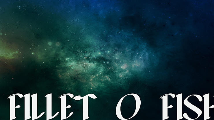 FILLET O FISH Font