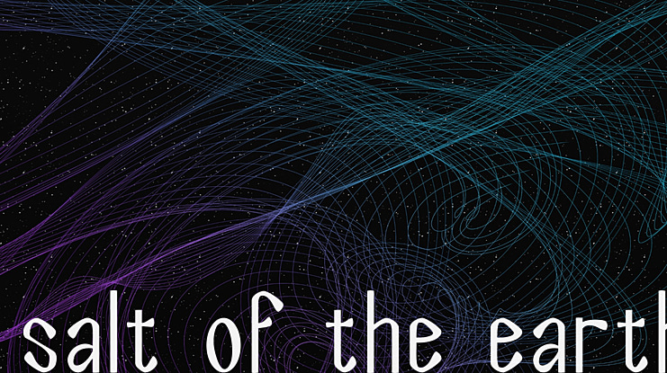 Salt of the Earth Font