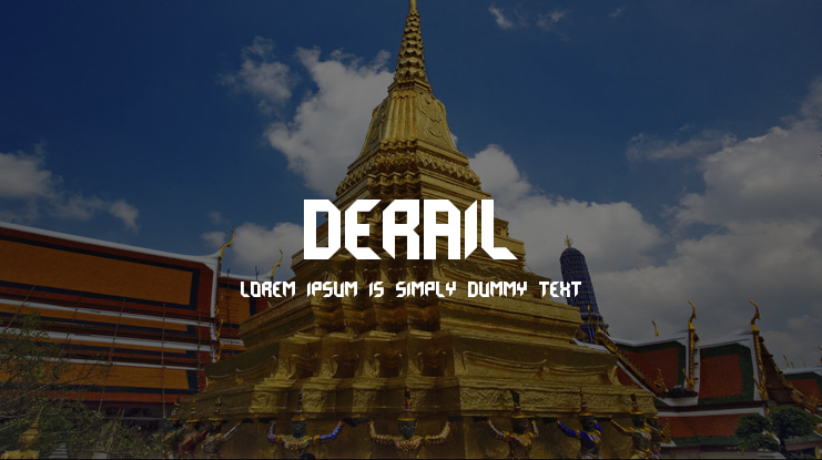 Derail Font