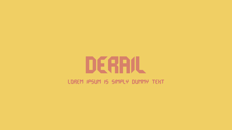 Derail Font
