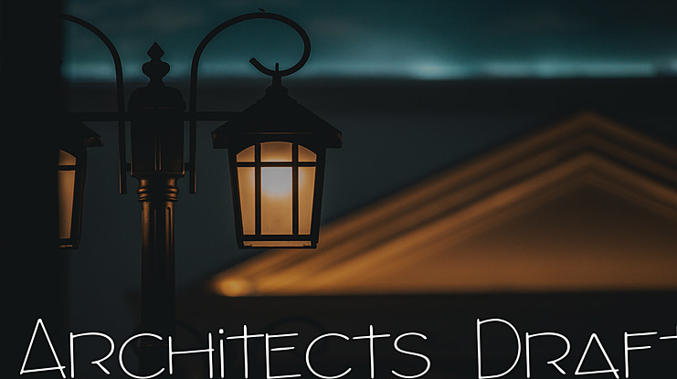Architects Draft Font Family