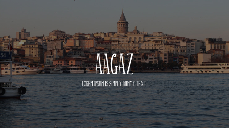 Aagaz Font