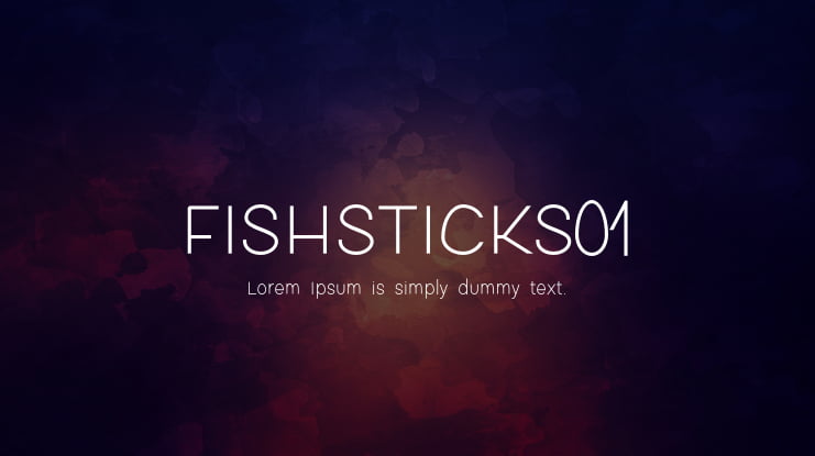 FISHSTICKS01 Font